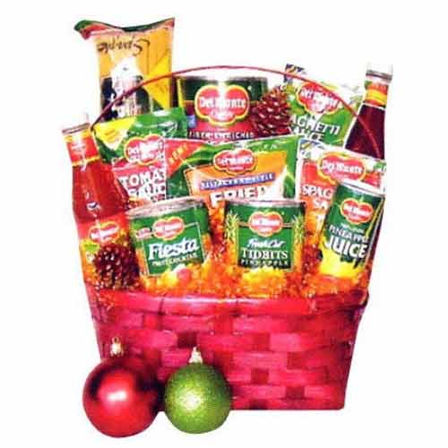 Family Feast New Year Basket