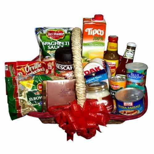 Exciting Gift Basket on the Eve of New Year