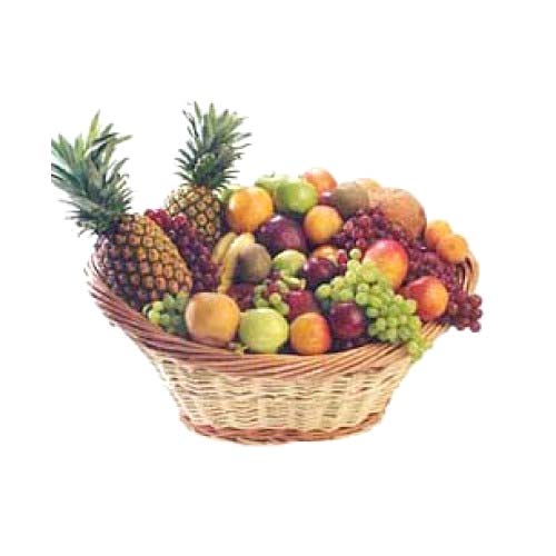 A large fruit basket......  to Bais