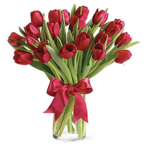 Celebrate the season with beautiful 10 Tulips! To ......  to Baguio