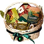 <p>Emerald New Year Gift Basket Des-The refined co...