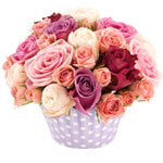 Blossoming Arrangement of Roses