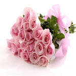 Delicate Pink 24 Roses Bouquet