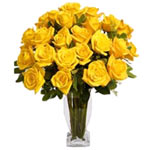 Cheerful Sun-kissed Yellow Roses
