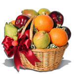 Elegant New Year Fruit Basket
