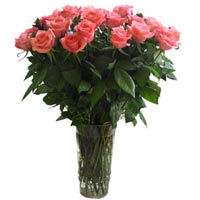 The perfect bouquet for a delicate, young love. The clear glass vase compliments...