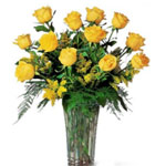 Elegant Charm of Yellow Roses