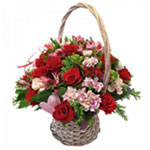 Fond Affection Flower Basket