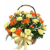 Sparklig Roses Basket