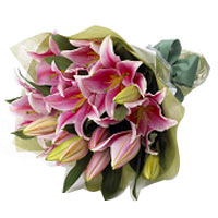 Pink Lilies Bouquet