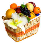 Welcoming Festive Offering of Sweet Treats in a Basket