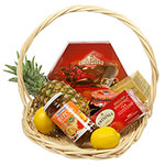 One-of-a-Kind Winter Wonderland Holiday Gift Basket