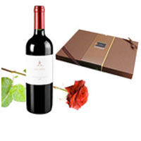 Red Wine, Chocolates and Red Rose have always been......  to Sosnovyi Bor (St. Petersburg region)