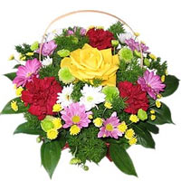 As the name suggests, this flower basket does not ......  to Staryi oskol