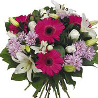 This bright and warm bouquet is a great way to sha......  to Velikie Luki
