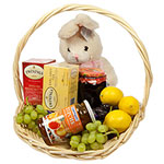 Enchanting Baby Bunny Gift Basket