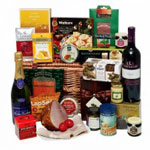 This traditional New Year gourmet hamper will be e...