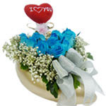 Classic Timeless Love Red Roses Arrangement