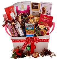 Fabulous Healthy Feast Gourmet Gift Basket<br>