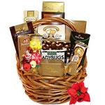 Send this Lovely gift of Christmas Basket for you ...