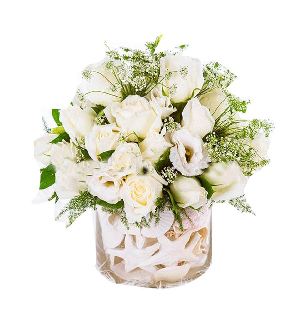 Incredibly Beautiful White Roses
