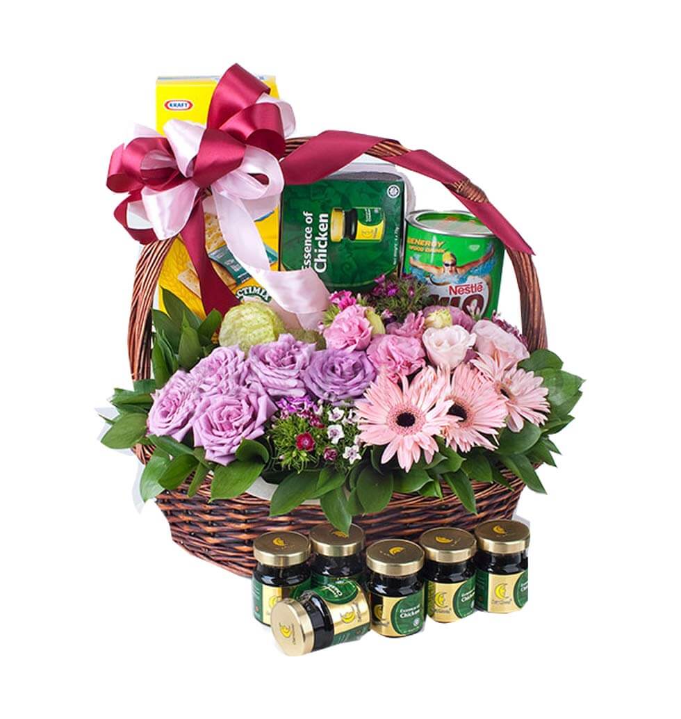 A Healthy Gift Basket
