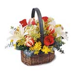 Same Day Delivery of Flower Basket