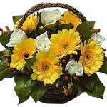 Dazzling Floral Basket of Joy