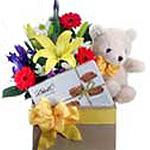 Everlasting Love -Flowers, Chocolates and Teddy 