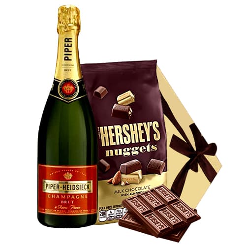 Adorable Chocolate and Champagne 