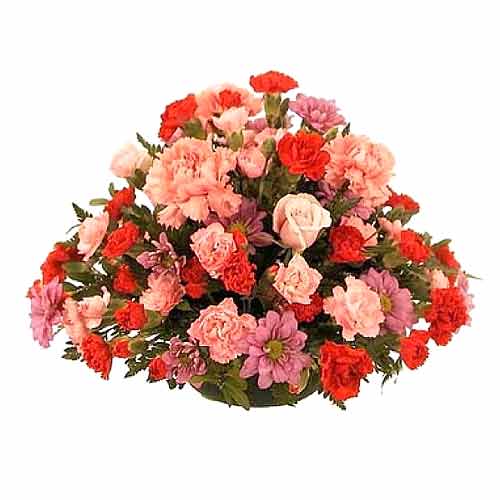 Immerse your loved ones in the happiness this Stunning Mix Palette of   Roses,Ca...