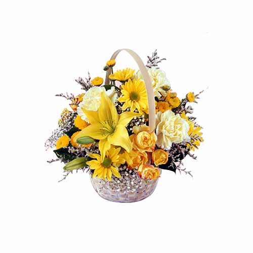Dapple your dear ones with your love by sending them this Flowering Delight (Mix...
