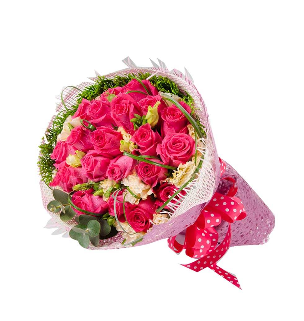The classic and ever-popular red rose is a show-st...
