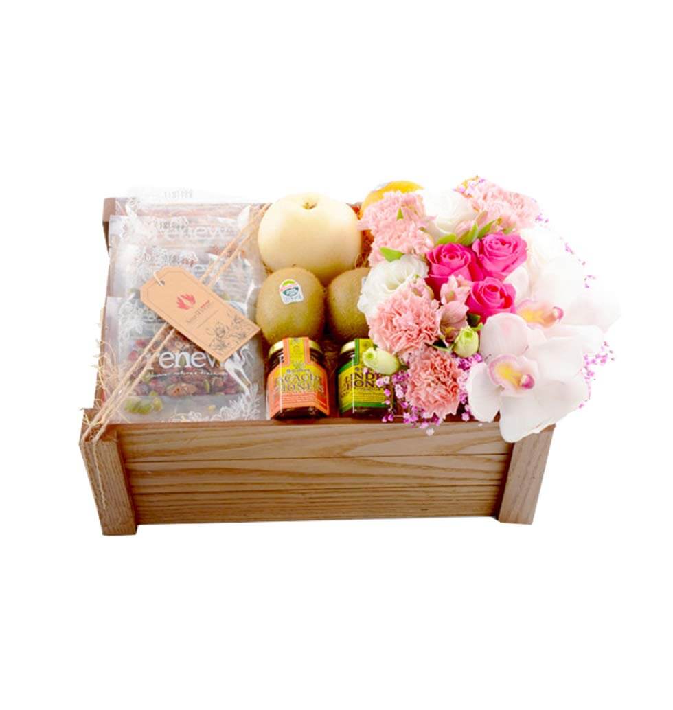 Sending this stunning fruit basket will leave a la...