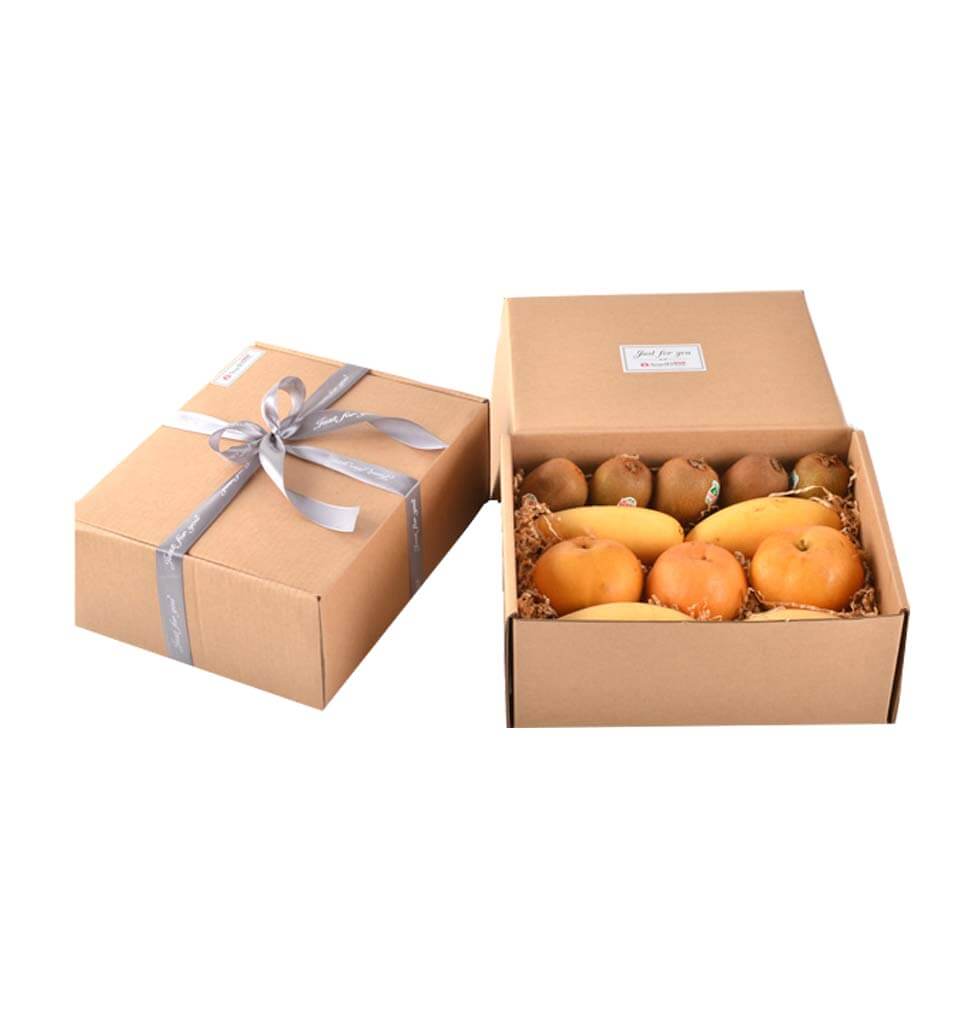 Send this fruit hamper to your friends and family ...