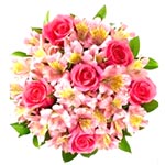 Soothing Elegance Bouquet of Flowers