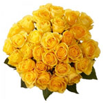 Passionate Bouquet of 36 Yellow Roses