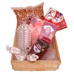 A Basket of  Honey, Turkish Delight, Imported Chocolate, Caramelised Peanuts and...