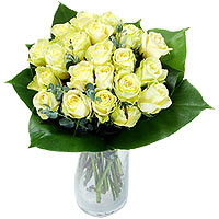 Bright Yellow Roses