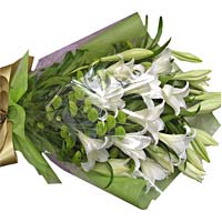 Bouquet of white Lilies