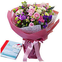 Colorful Gerberas and pink roses have long been a ......  to Ulsan