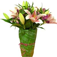 Lilies in vase