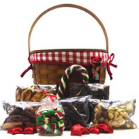 Dazzling Seasonal Greetings Gift Basket<br>