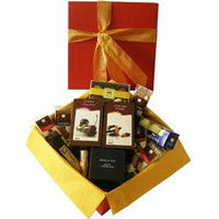 A chocolate love affair - chocolate gift hamper