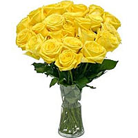 Enchanted New Beginnings with Bundled of Yellow Roses