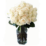 Sensational 36 White Roses Gift Bunch