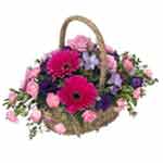 Gorgeous Lavish Mixed Flower Basket