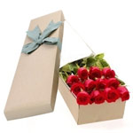 Breathtaking 12 Red Roses with Gift Box
