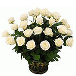 Distinctive Snow White Roses Bouquet