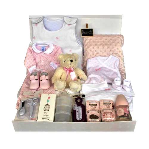 Wrapped up with your love, this Adorable Cuddles N Snuggles Baby Care Hamper wil...